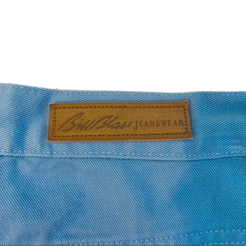 Bill Blass Blue Mom Jeans Size 6 Tapered Leg High Rise NWT Retro Denim - Picture 5 of 6